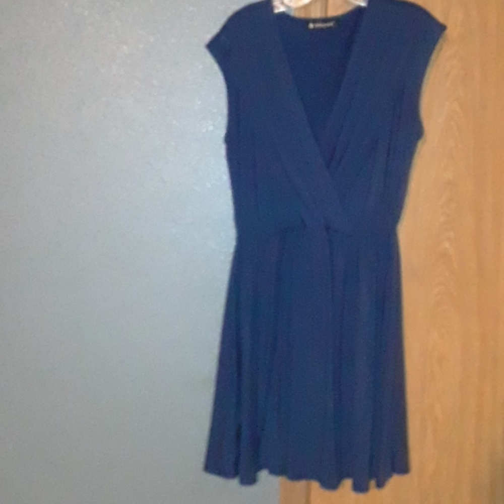 Blue dress